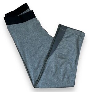Nike Pro Dri Fit Gray Womens Size S Leggings Cropped Running Jogging Athletic